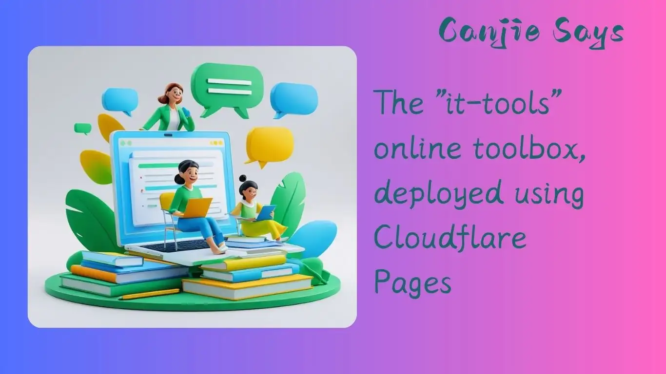 Deploying it-tools on Cloudflare Pages: A Browser-Based Toolbox with Over 30k GitHub Stars